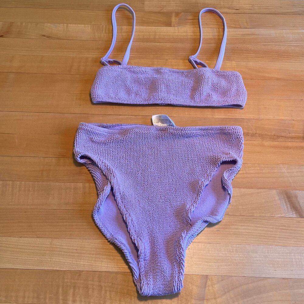 Youswim | High Waist Poise Bikini in Aster (Lavender)